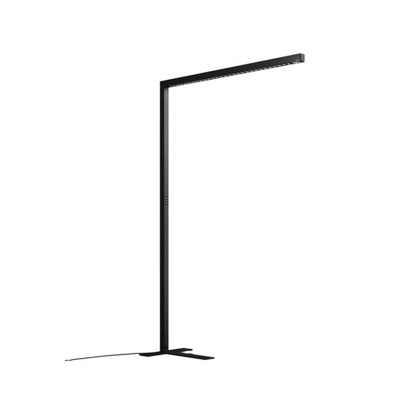Waldmann LED Stehleuchte STRAIGHT mit warmweißem Licht und Gehäuse in Schwarz