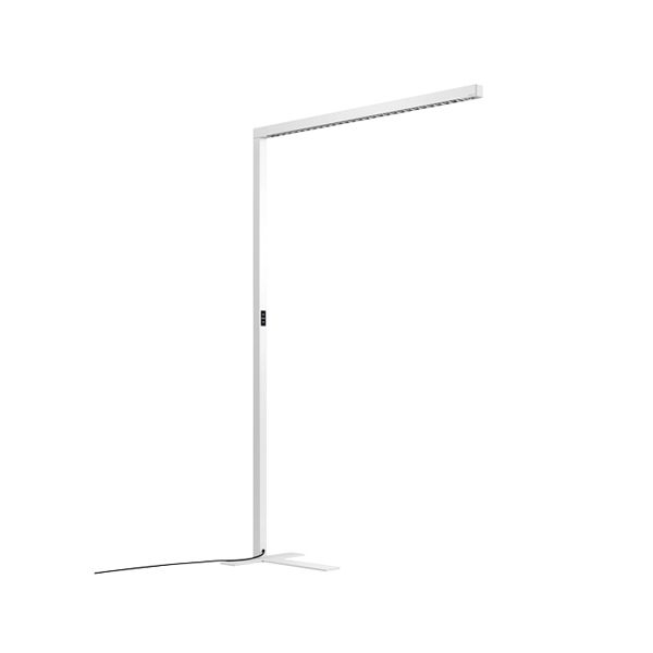 Waldmann LED Stehleuchte STRAIGHT mit neutralweißem Licht und Gehäuse in Weiß