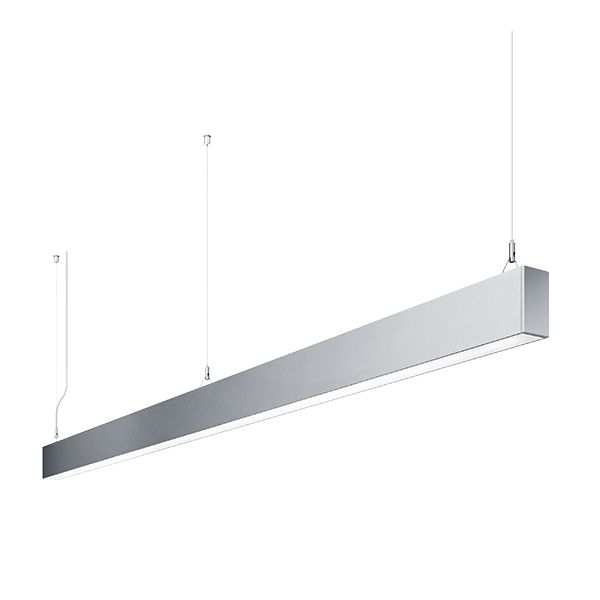 IDOO.line suspended luminaire - silver, 46 W, 2256 mm - ILP 6000/830/D